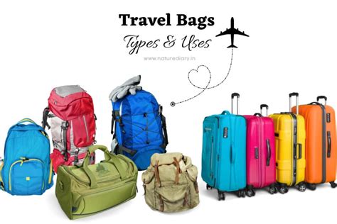 types of traveling bags